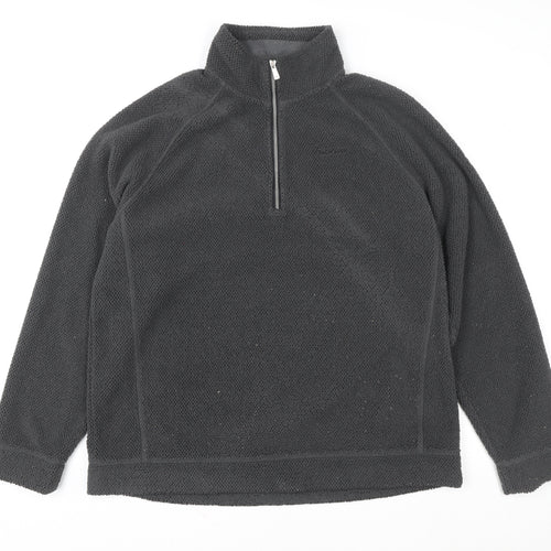 Craghoppers Men’s Black XL Fleece 1/4 Zip Pullover Sweatshirt