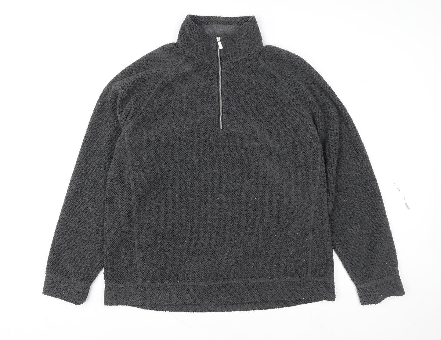 Craghoppers Men’s Black XL Fleece 1/4 Zip Pullover Sweatshirt