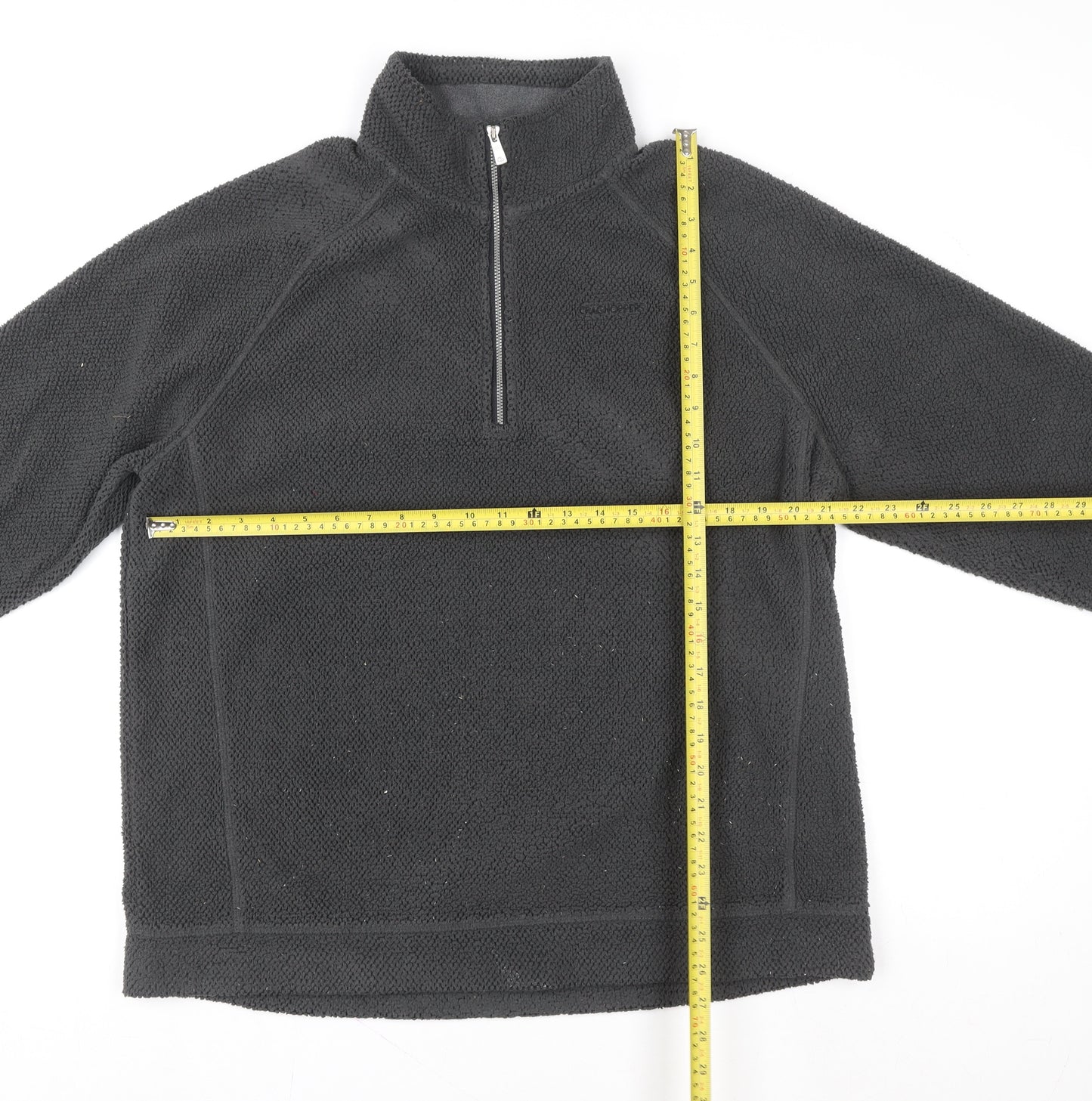 Craghoppers Men’s Black XL Fleece 1/4 Zip Pullover Sweatshirt