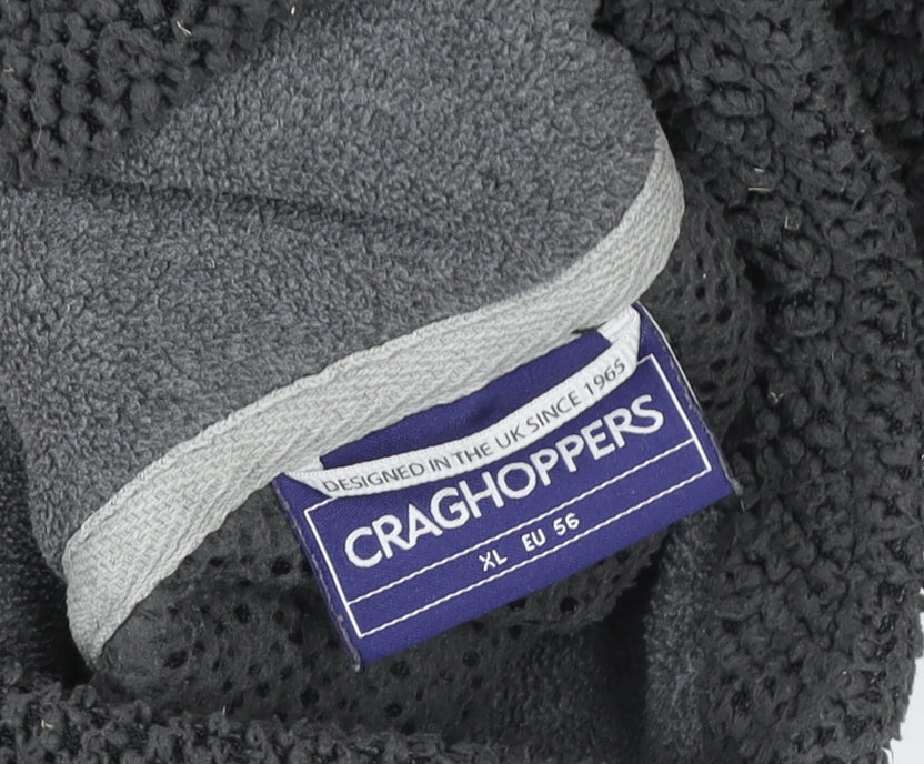 Craghoppers Men’s Black XL Fleece 1/4 Zip Pullover Sweatshirt