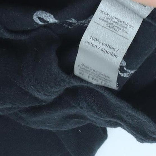 Cobra Kai Men's Black Cotton Graphic T-Shirt L Regular Fit