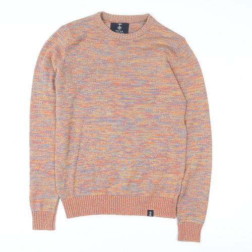 Nerve Sustainable Apparel Women’s Multicoloured Cotton Crew Neck Pullover Sweatshirt S