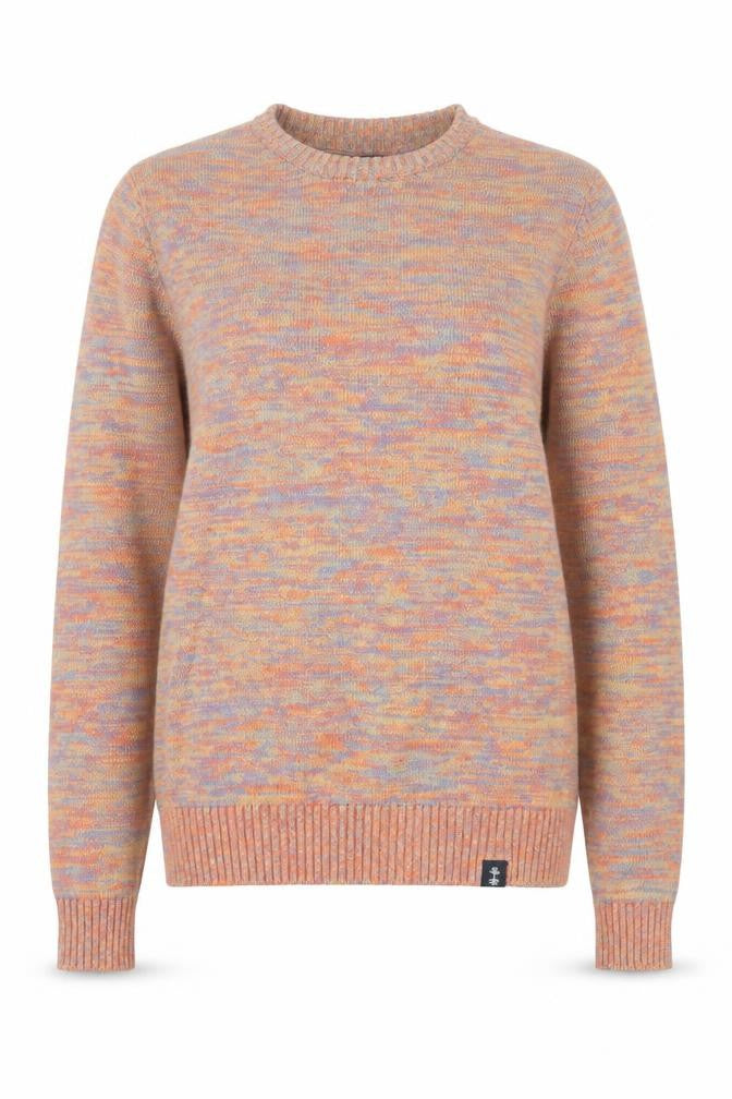 Front view of Nerve Sustainable Apparel Women’s Multicoloured Cotton Crew Neck Pullover Sweatshirt S