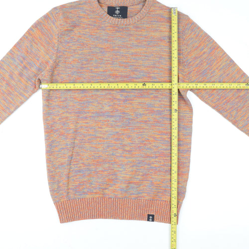 Nerve Sustainable Apparel Women’s Multicoloured Cotton Crew Neck Pullover Sweatshirt S
