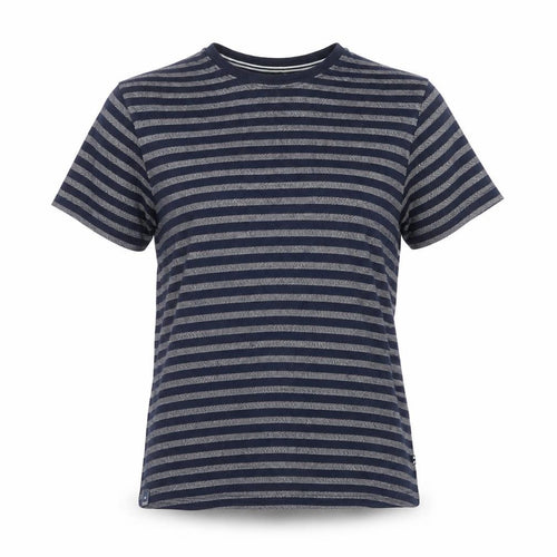 Regatta Unisex Blue Striped Short Sleeve Cotton T-Shirt M