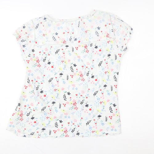 Faithful & True Women’s Multicoloured Floral Tunic Blouse Size 12