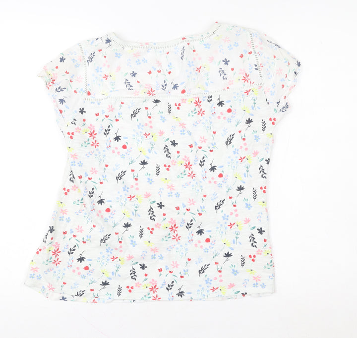 Faithful & True Women’s Multicoloured Floral Tunic Blouse Size 12