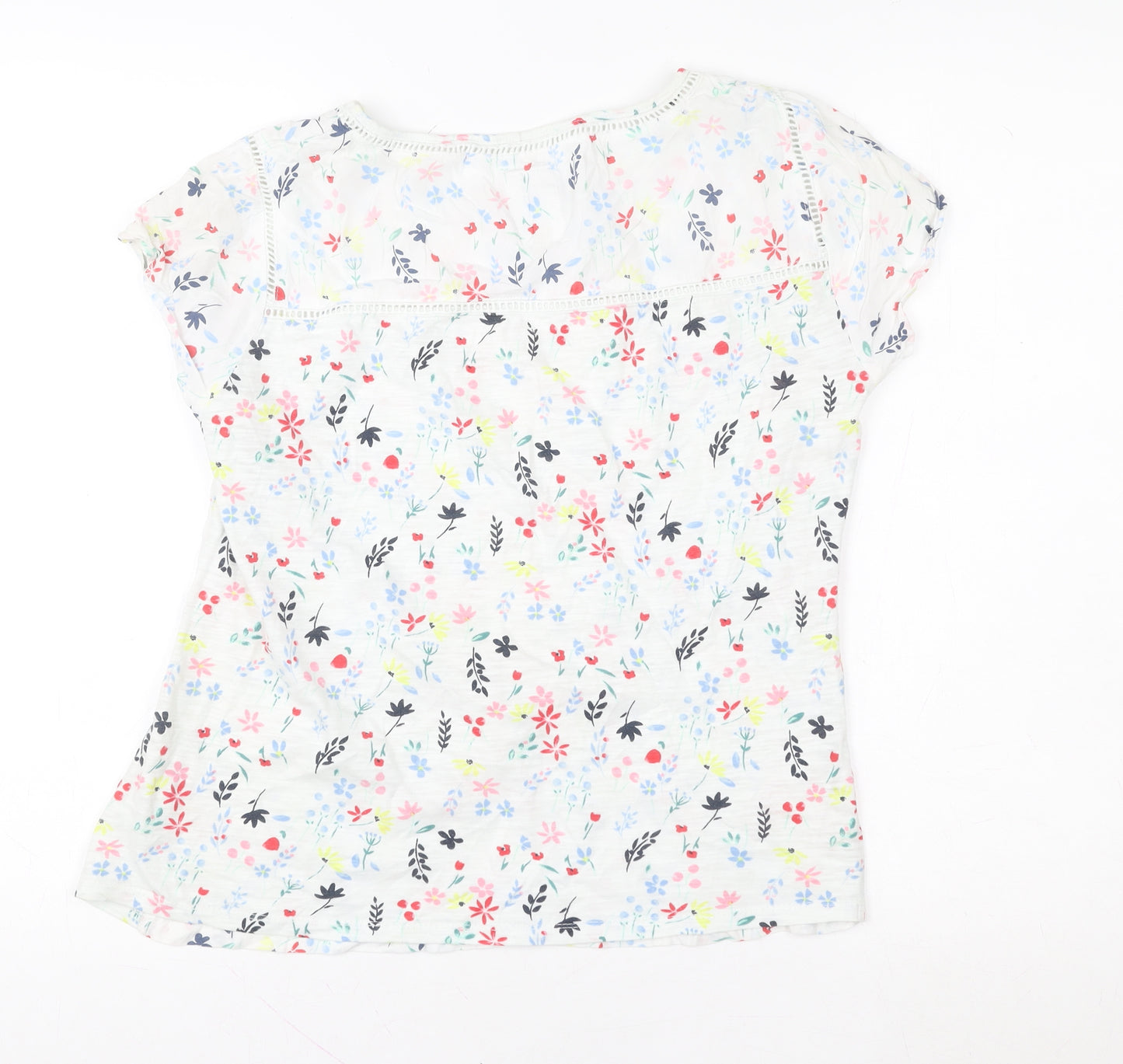 Faithful & True Women’s Multicoloured Floral Tunic Blouse Size 12
