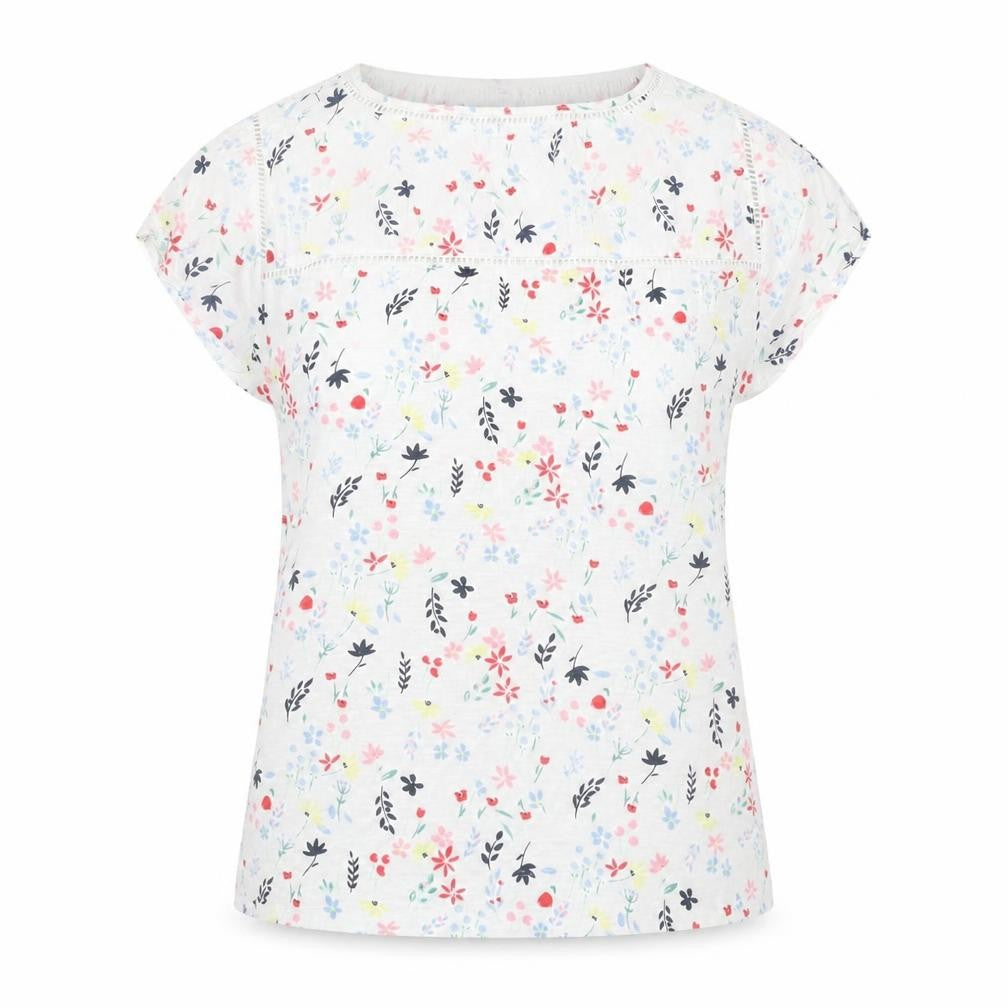 Faithful & True Women’s Multicoloured Floral Tunic Blouse Size 12