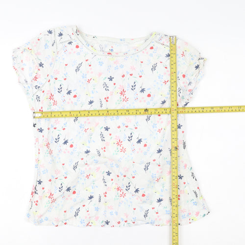 Faithful & True Women’s Multicoloured Floral Tunic Blouse Size 12