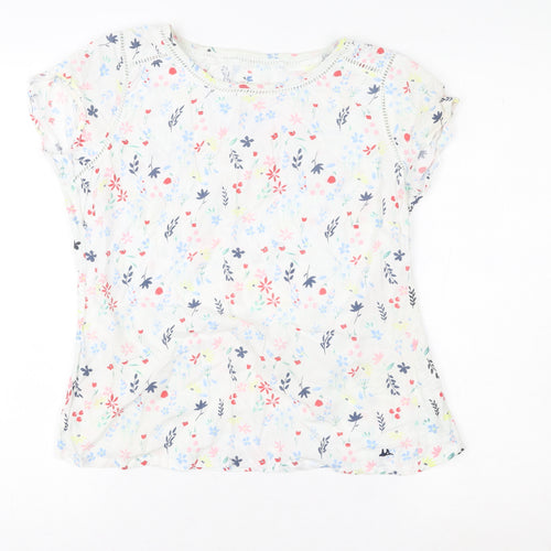 Faithful & True Women’s Multicoloured Floral Tunic Blouse Size 12