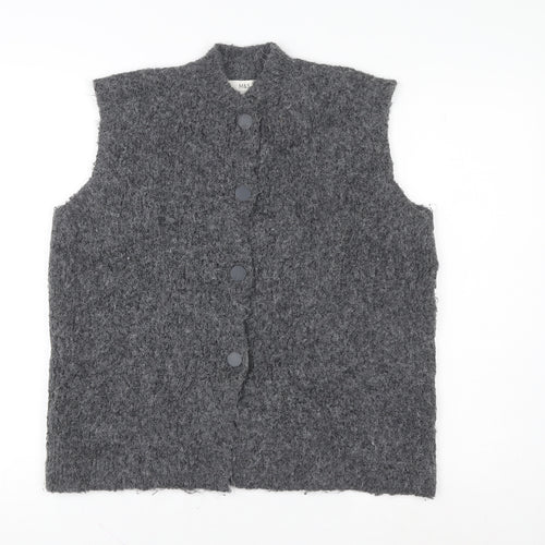 Marks and Spencer Women’s Grey Wool Blend Sleeveless Vest XS