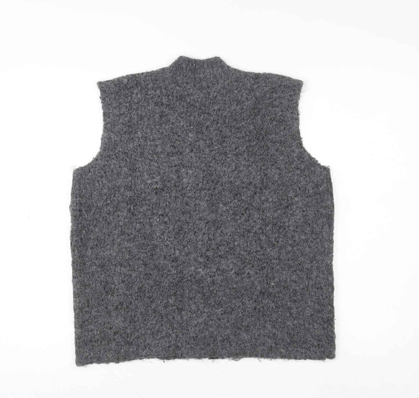 Marks and Spencer Women’s Grey Wool Blend Sleeveless Vest XS