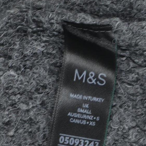 Marks and Spencer Women’s Grey Wool Blend Sleeveless Vest XS