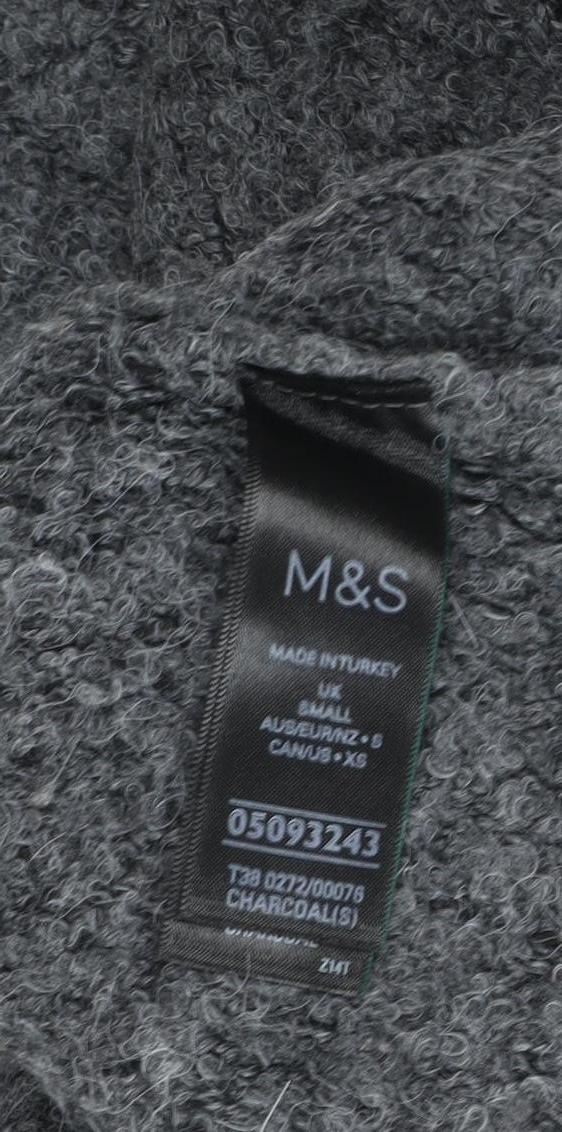 Marks and Spencer Women’s Grey Wool Blend Sleeveless Vest XS