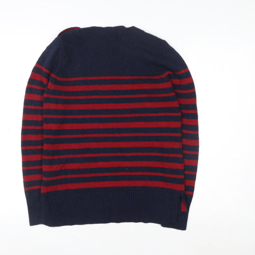 Kenar Womens Multicoloured Striped Wool Blend Jumper Size L