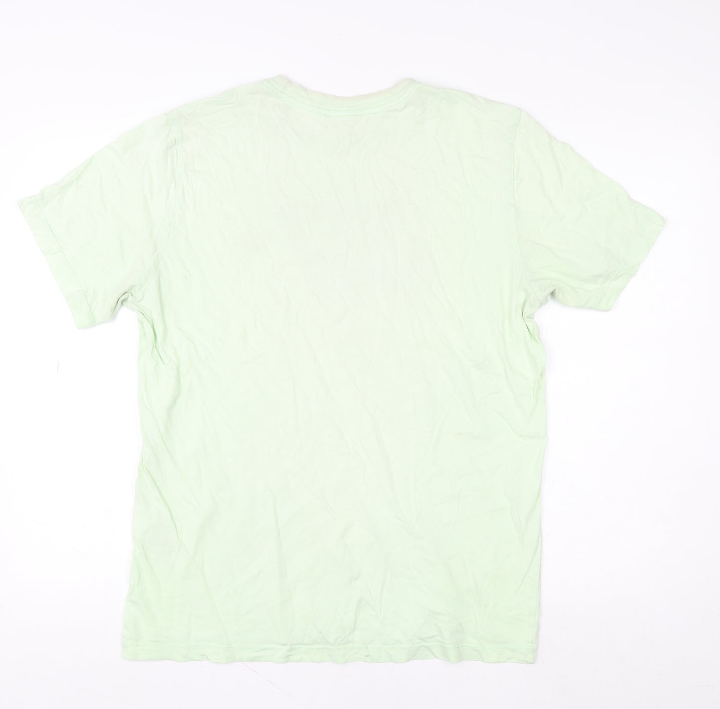 Nike Men's Green N17 Graphic Sports T-Shirt Size L