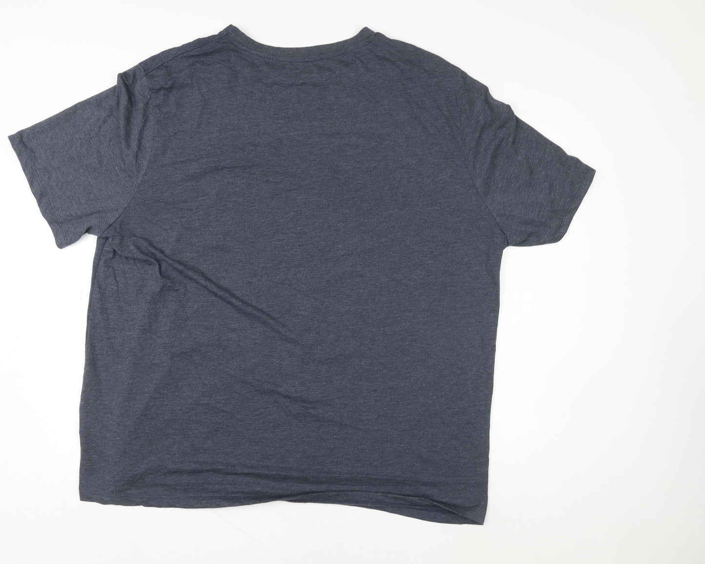 George Men's Blue Star Wars Stormtrooper Christmas 4XL Graphic T-Shirt