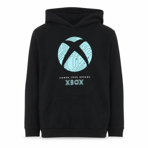 Xbox Boys Black Pullover Hoodie 11-12 Years Fleece Graphic Print