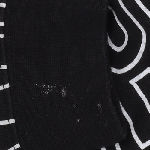 Champion Boys Black Logo Print Pullover Hoodie 13-14 Years