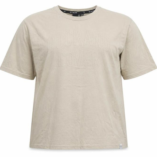 Duck and Cover Women’s Beige 2XL Cotton Short Sleeve T-Shirt