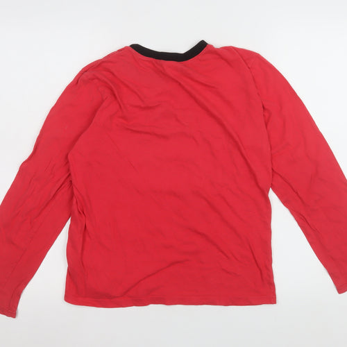 Liverpool FC Boys Red Long Sleeve Cotton Pyjama Top 11-12 Years