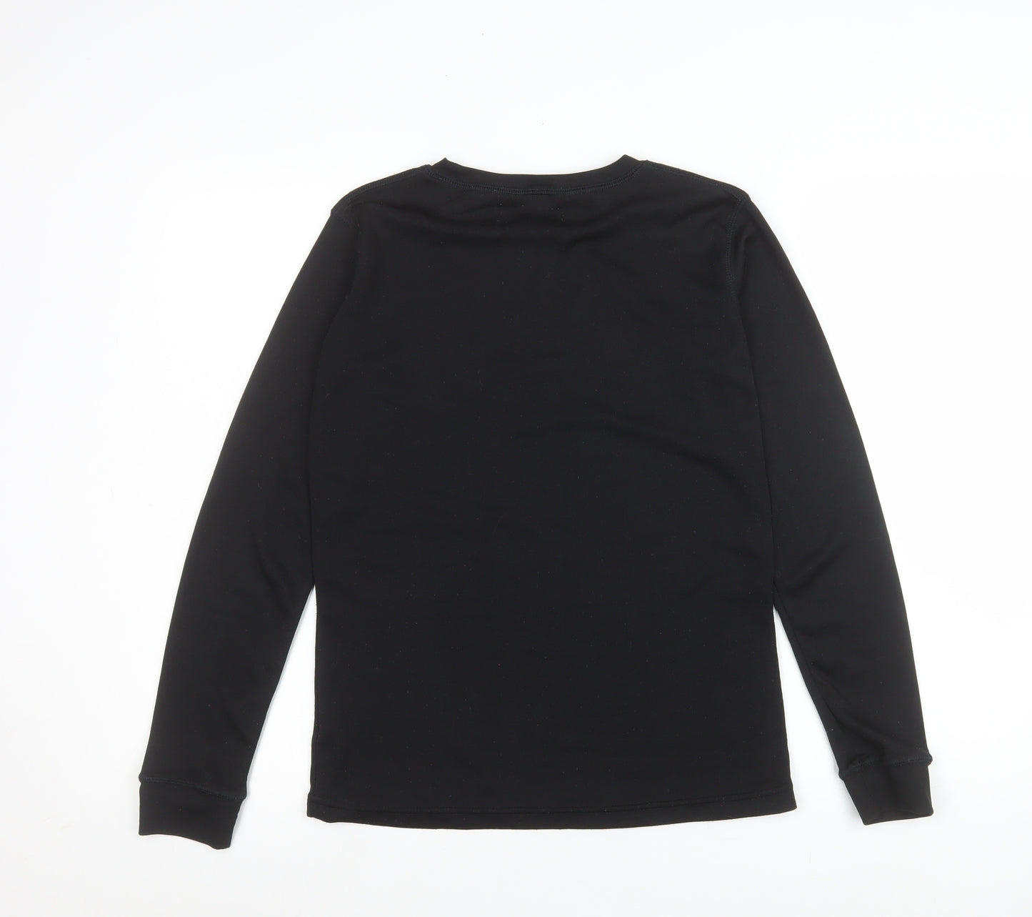 Campri Women's Black Size 10 Long Sleeve Base Layer Top