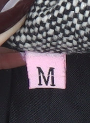 JCL Trends Womens Grey Tweed Tailored Shawl Collar Suit Waistcoat M