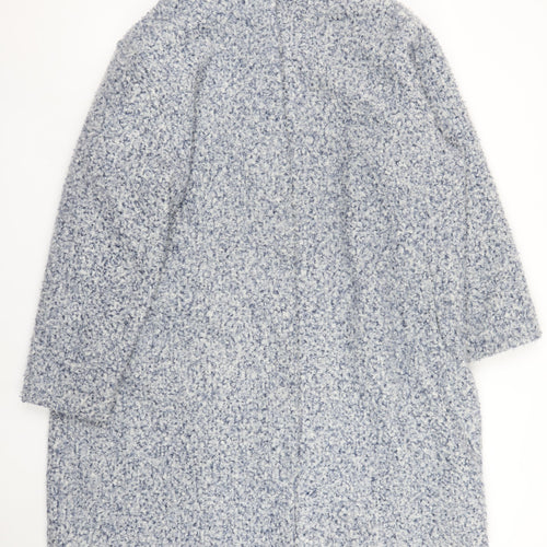 Tu Woman Grey Tweed Long Overcoat Size 24 Plus