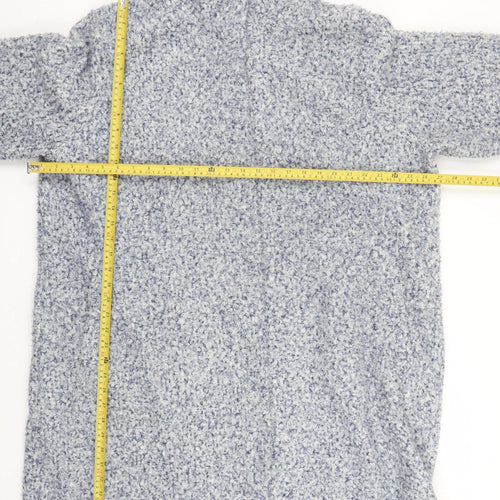 Tu Woman Grey Tweed Long Overcoat Size 24 Plus