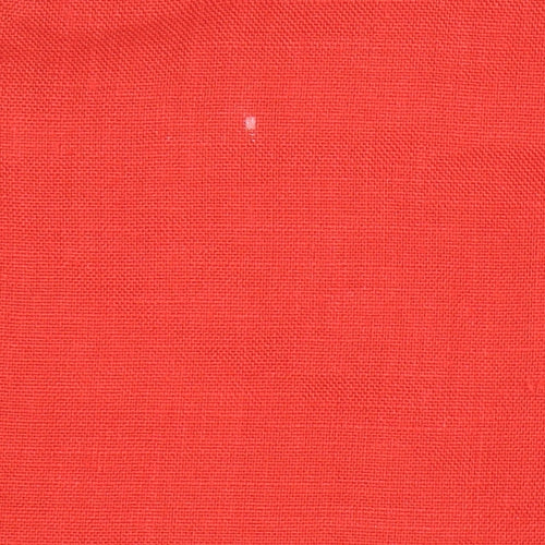 Alexon Women's Red Linen Blend Short Sleeve Tailored Suit Jacket UK 16