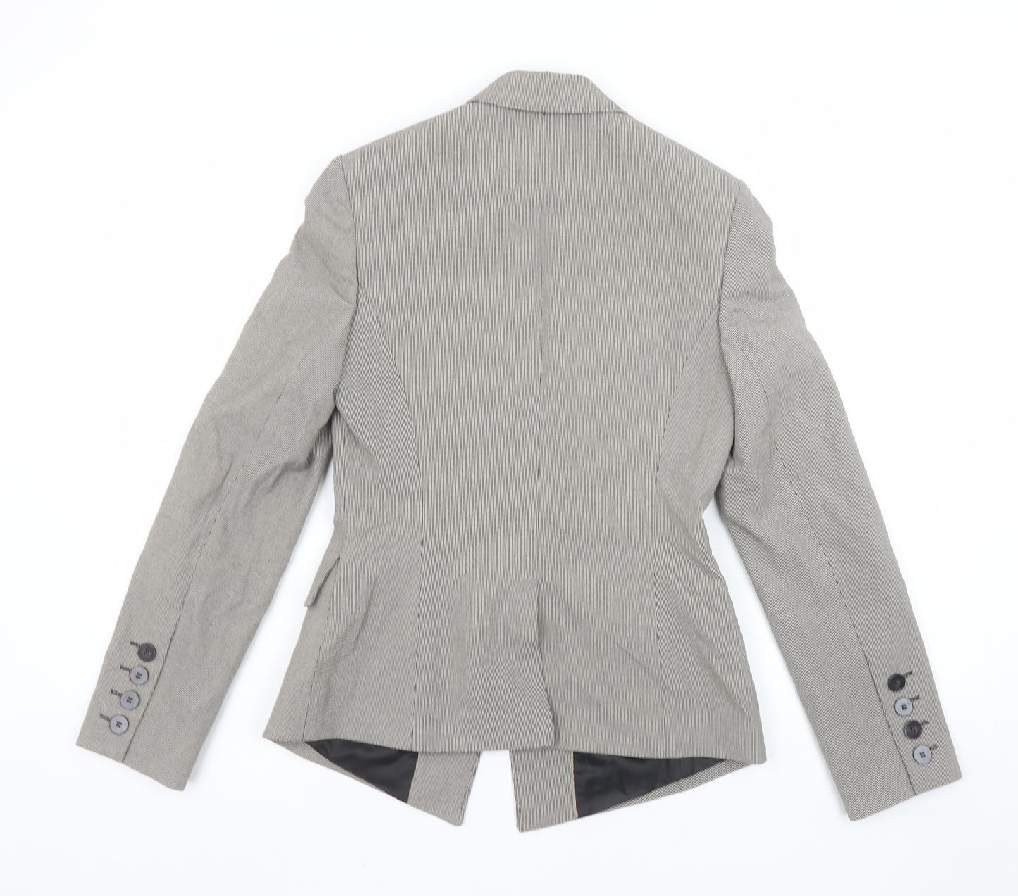 Next Women’s Grey Houndstooth Tailored Suit Jacket Size 6