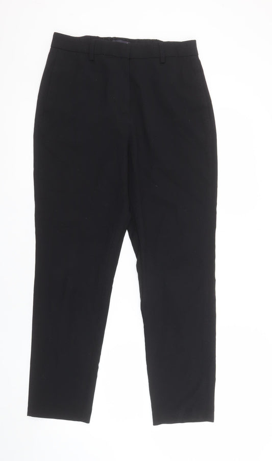 Marks and Spencer Women’s Black Regular Fit Stretch Trousers Size 10