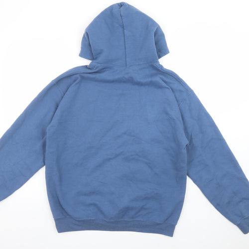 Goose and Gander Men's Blue Pullover Hoodie Size M Cotton Blend