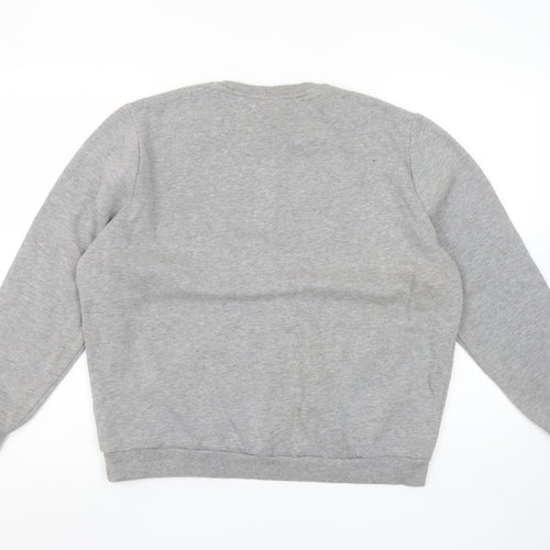 Disney Women Grey Minnie Mouse Pullover Sweatshirt Size 16