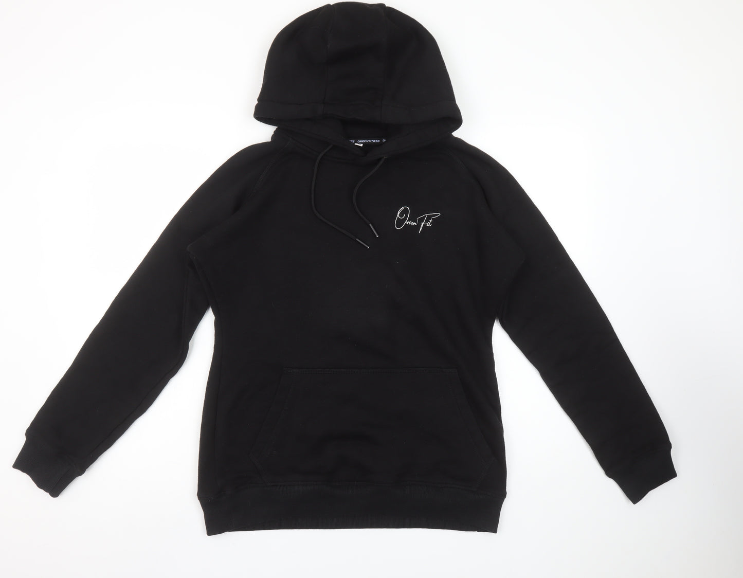 Orion Fitness Women's Black Pullover Hoodie Size L Polyester