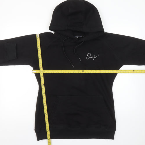 Orion Fitness Women's Black Pullover Hoodie Size L Polyester