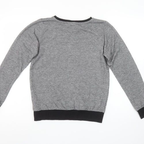 Friends The TV Series Women's Grey Crew Neck Pullover Sweatshirt Size 6