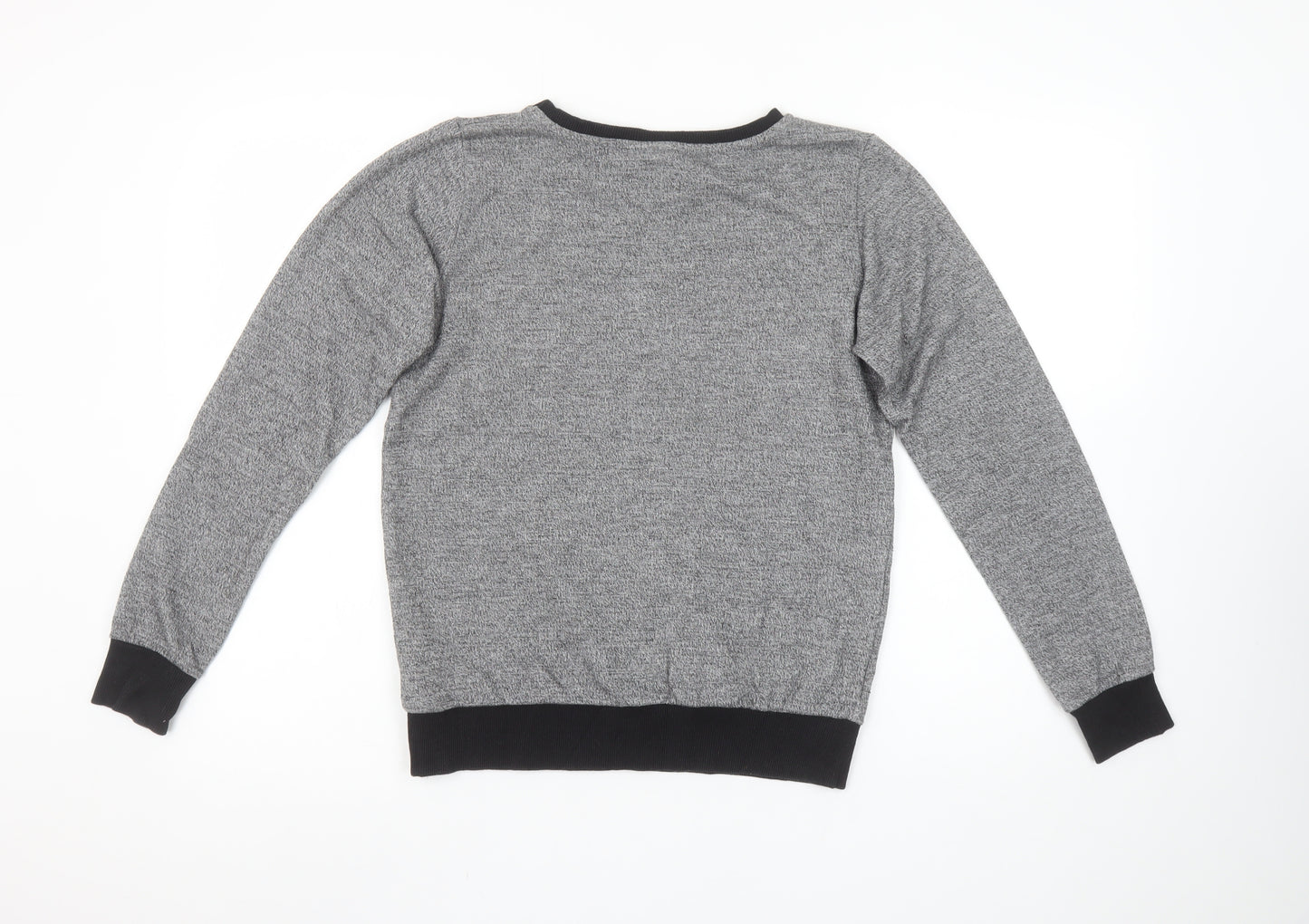 Friends The TV Series Women's Grey Crew Neck Pullover Sweatshirt Size 6