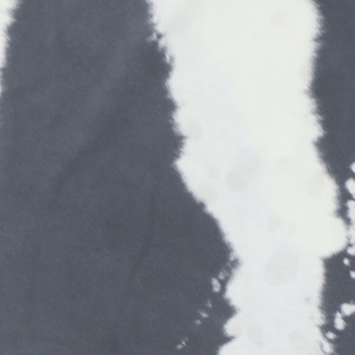 Weekday Men’s Black Tie-Dye Cotton Crew Neck T-Shirt XS Retro Style