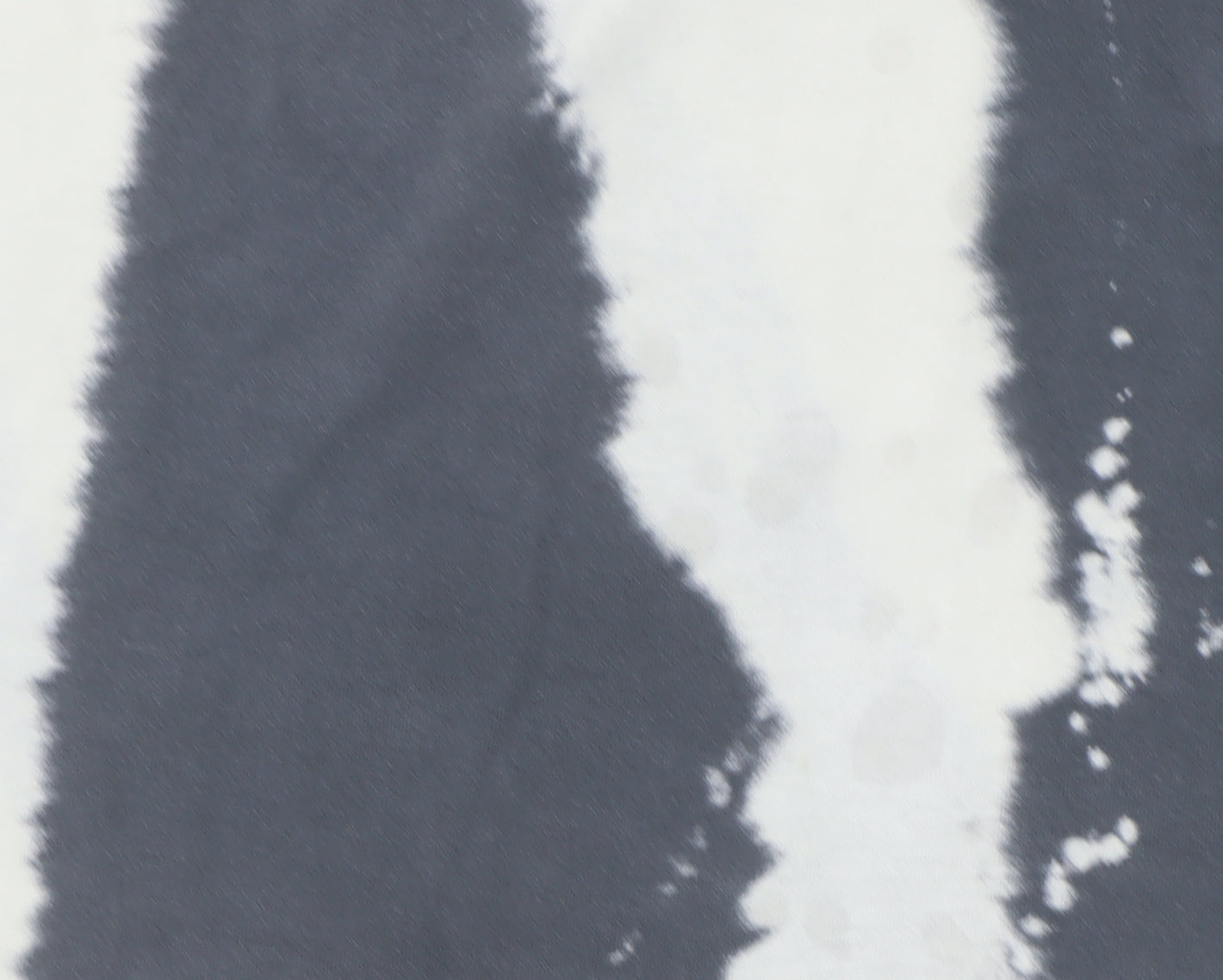 Weekday Men’s Black Tie-Dye Cotton Crew Neck T-Shirt XS Retro Style