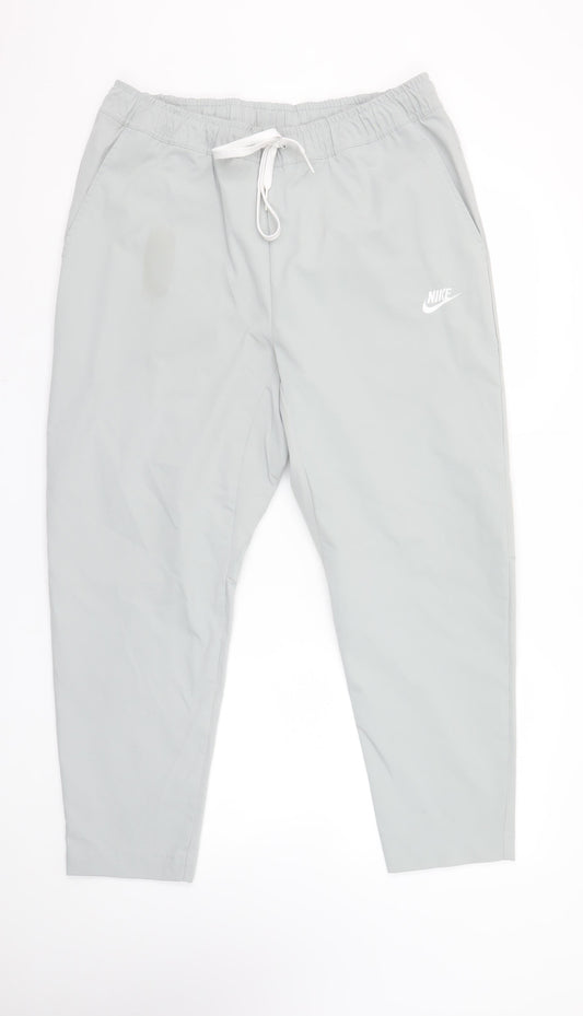 Nike Women Grey XL Jogger Trousers Lightweight Sports Pants