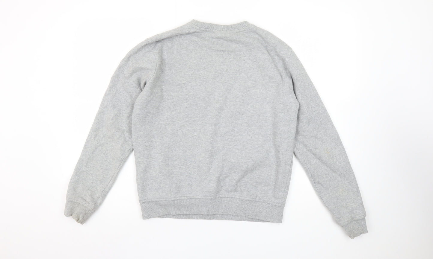 FILA Women’s Grey Small Crew Neck Pullover Sweatshirt