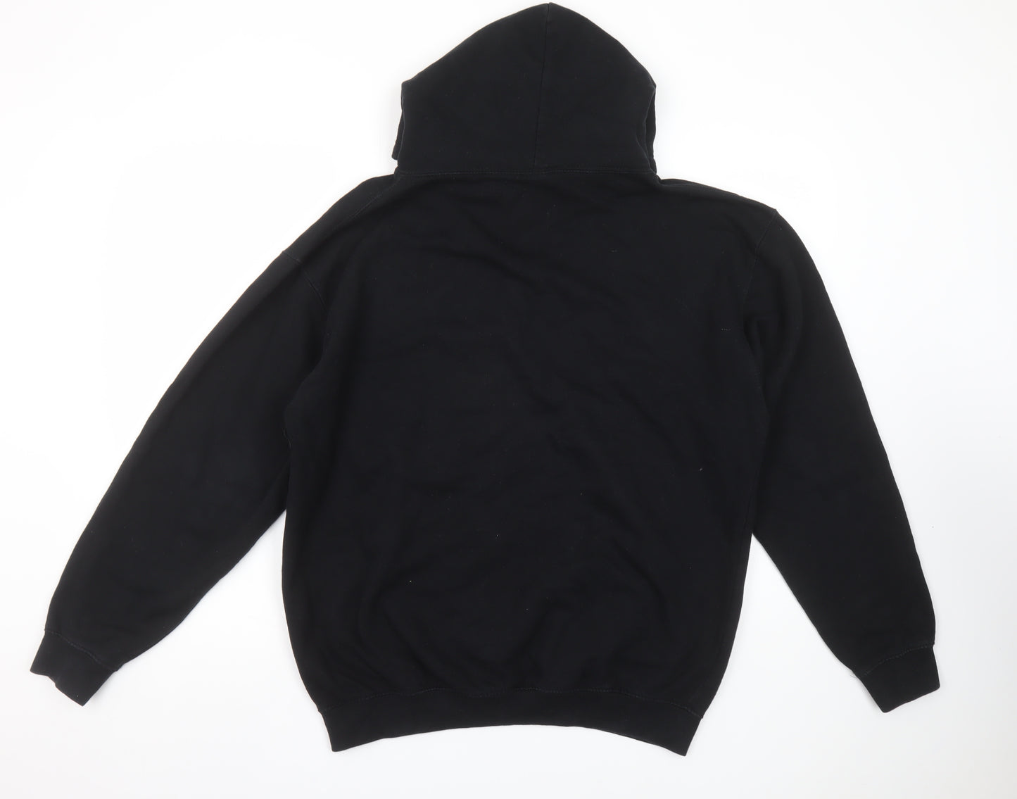 JustHoods Lytham Festival Black Pullover Hoodie Men's Size L