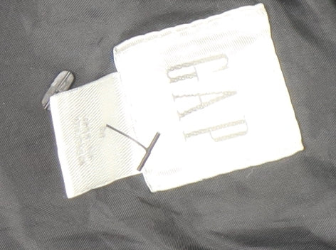 GAP Womens Black Hooded Puffer Jacket Size M Winter Coat