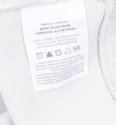 Nike Women's Ivory Pullover Fleece Hoodie 1X Relaxed Fit
