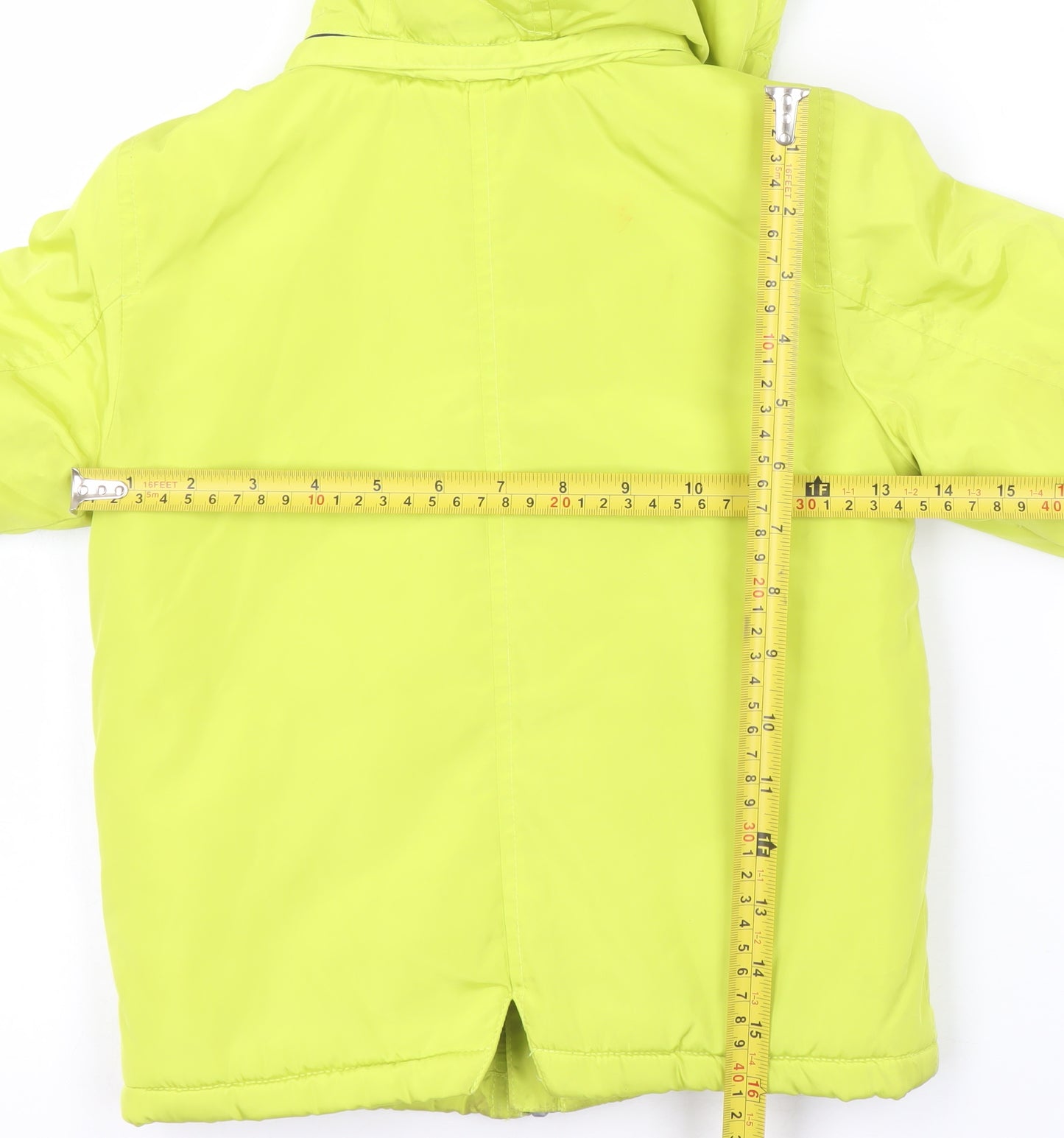 Mayoral Boys Yellow Hooded Duffle Coat 2 Years Polyester Winter Jacket