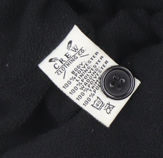 Crew Clothing Co Women’s Black Quilted Jacket Size 10