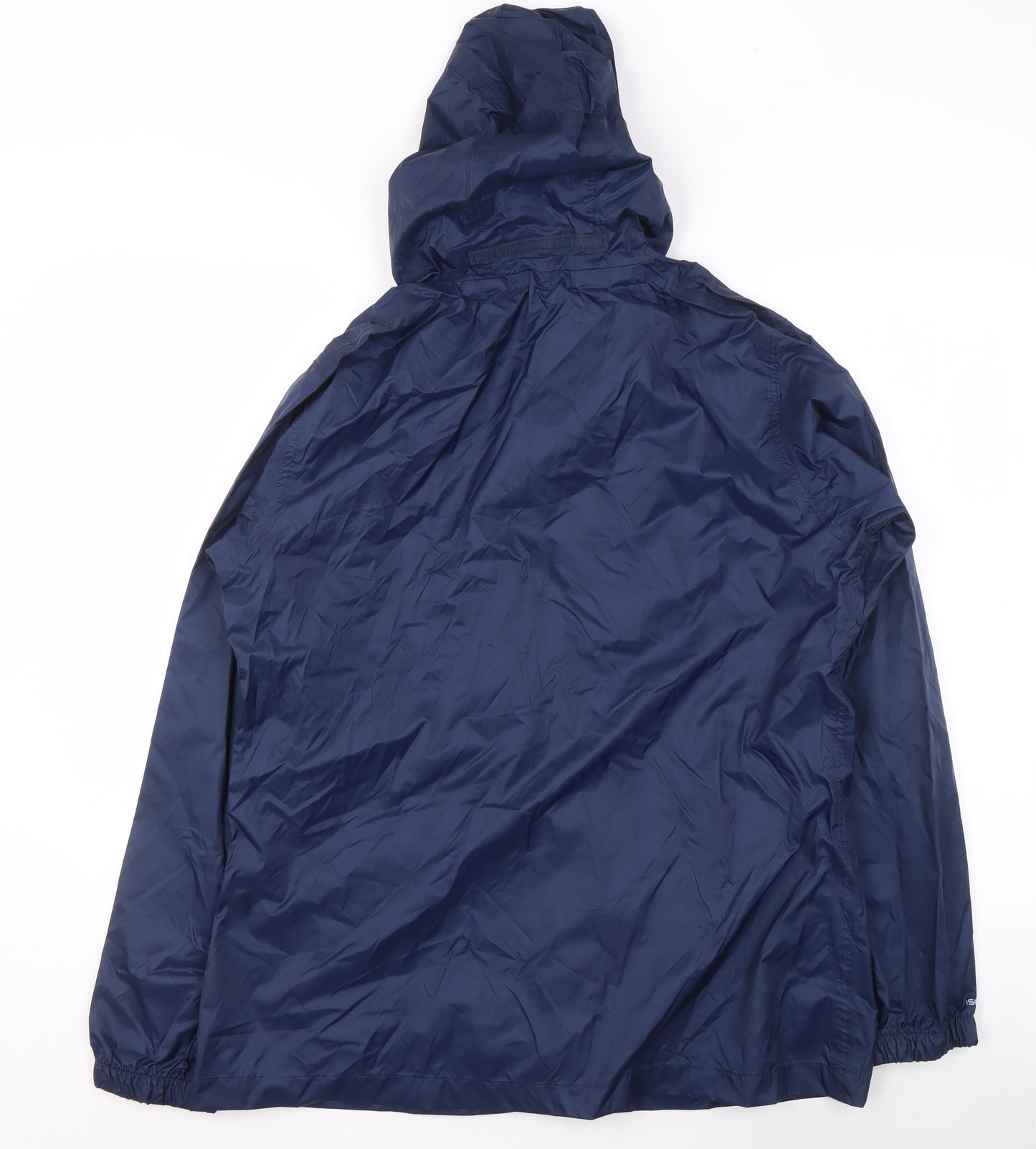 Regatta Mens Blue Waterproof Hooded Rain Coat Jacket L 42
