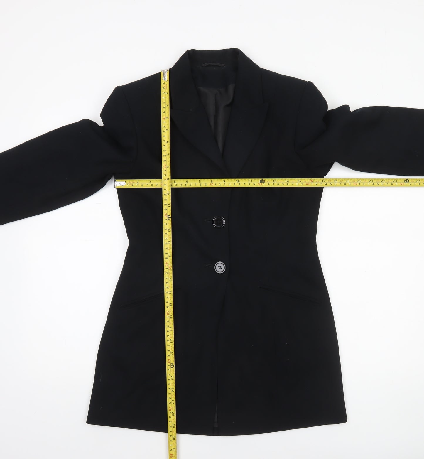 Principles Women’s Black Size 10 Tailored Single-Breasted Suit Jacket